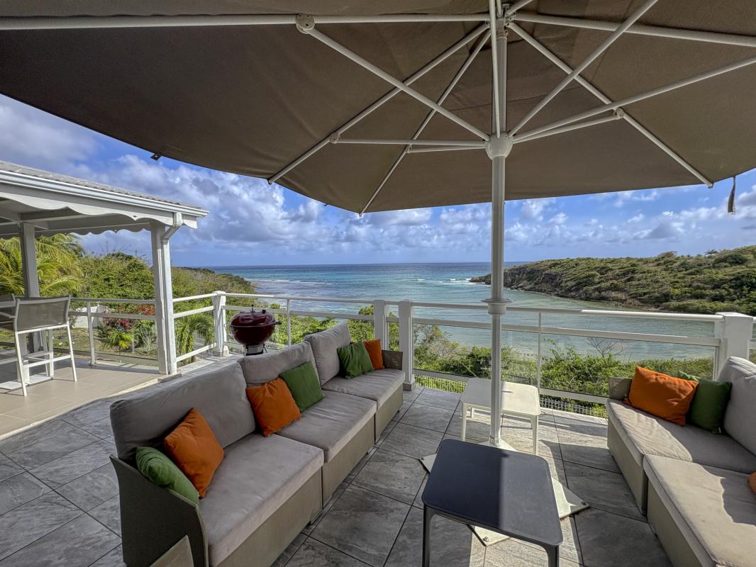 13.Location villa piscine vue mer Saint François Guadeloupe_Vue mer